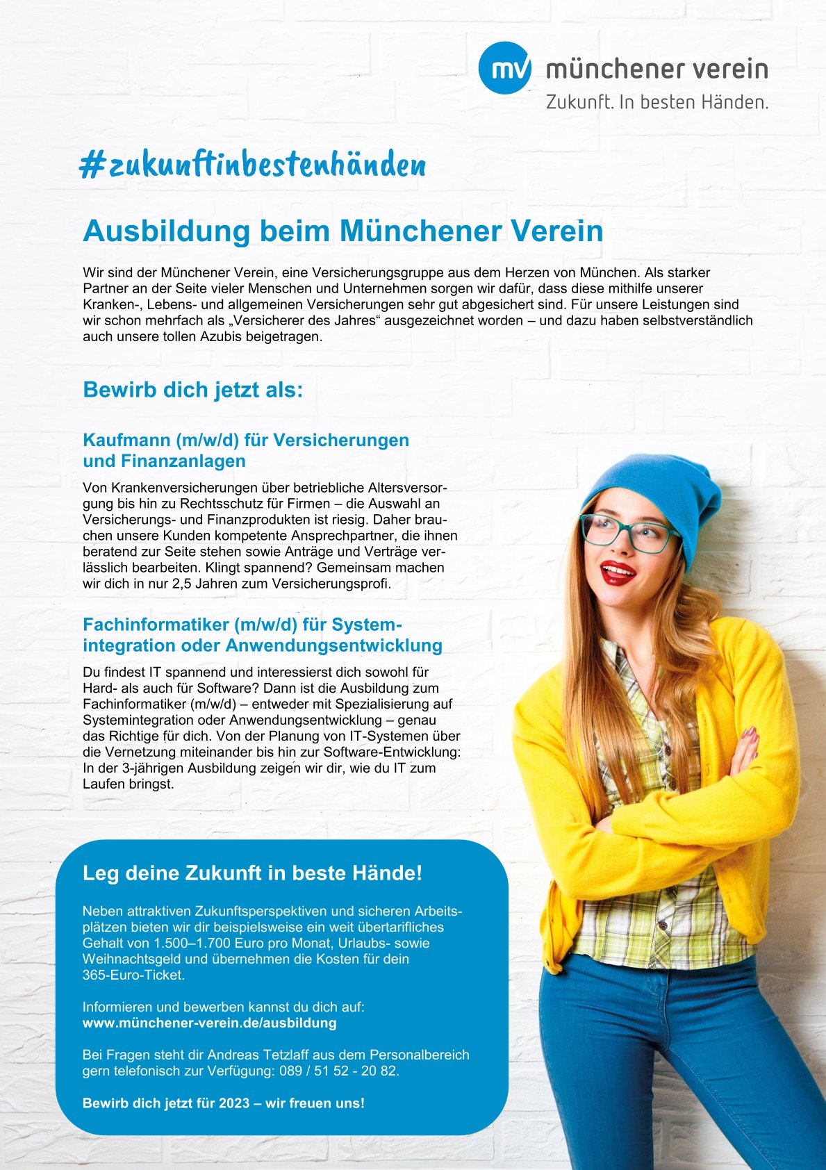 Angebot Ausbildungsstellen