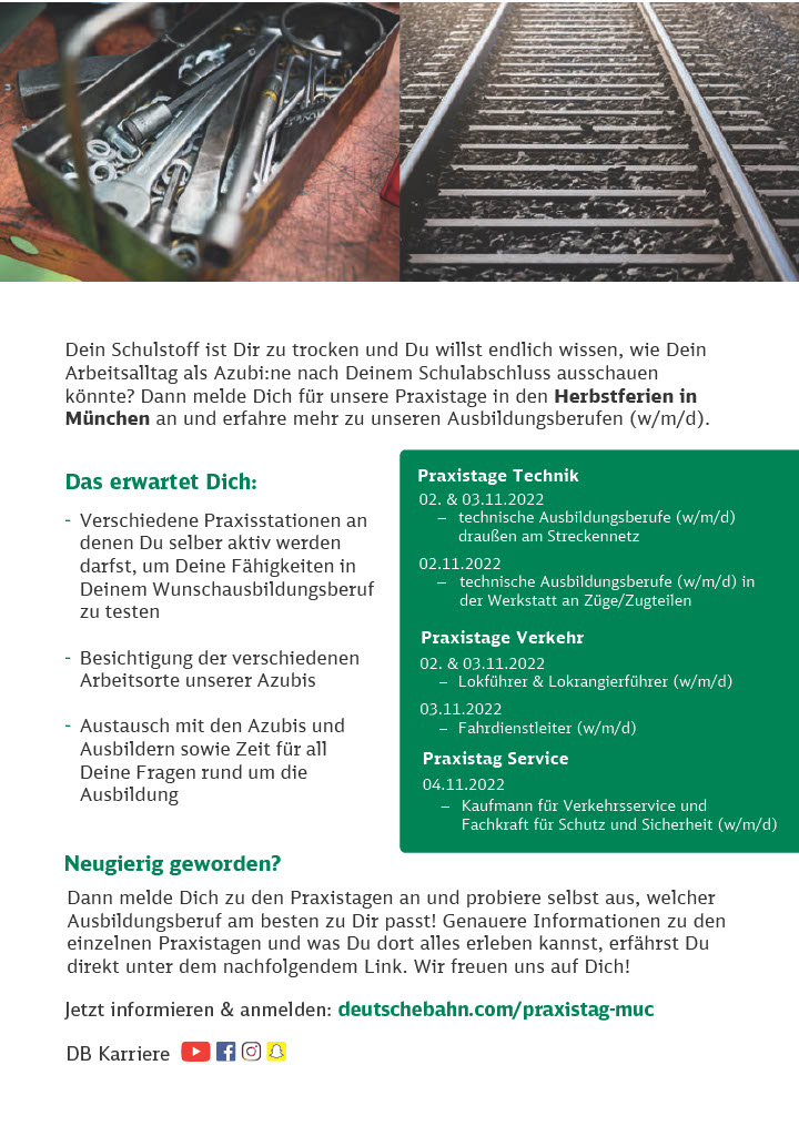 DB Praxistage 2